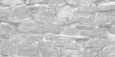 Aufkleber - Detailed grey stone wall texture illustrating aged weathered brickwork perfect for backgrounds and design elements