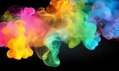 Poster - Vivid Vapor Flow