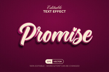 Aufkleber - Editable Text Effect Romance Theme.