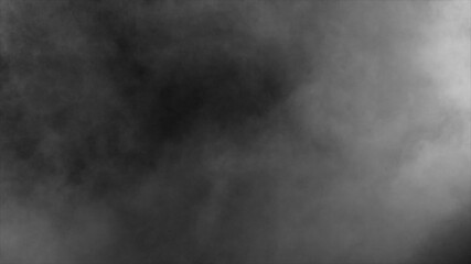Wall Mural - immersive, thick fog with dark, churning textures fills the entire screen. background for creating a