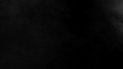 Wall Mural - extremely subtle, almost static fog wisp sits in upper right corner on black screen. minimalist back
