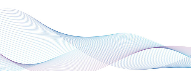 Poster - Abstract colorful glowing wave lines background. Blending gradient colors. Digital frequency track equalizer. Abstract frequency sound wave lines and technology curve lines background. 