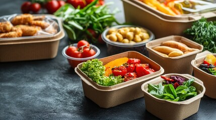 Poster - Food packaging technology has advanced significantly, with innovations like biodegradable and compostable materials helping to reduce waste and environmental impact within the food industry