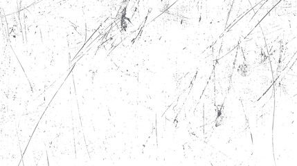 Poster - High contrast scratched grunge texture. Vintage damaged film overlay style for design. Perfect for retro and worn-out aesthetics.