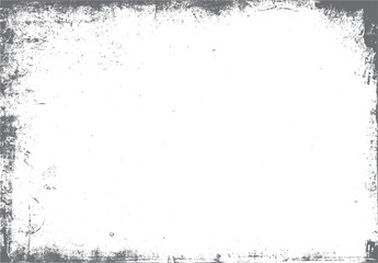 Poster - Dirty edge frame grunge texture background. Faded border look with rustic details. Ideal for old-school, retro style visuals.