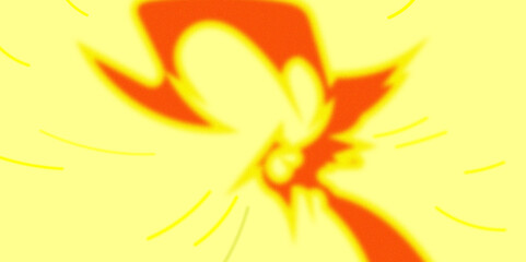 Poster - Abstract speed lines background. colorful Radial motion move blur.