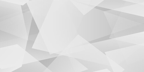 Poster - Abstract gray geometric design suitable for tech background