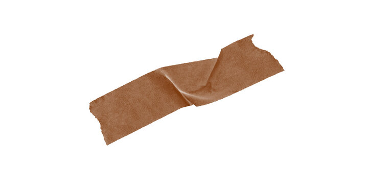 A brown irregular shape is displayed against a solid black background in a simple digital image