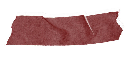 Poster - A strip of white textured material against a black background with pixelated edges on the right side