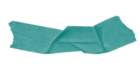 Poster - A teal irregular shape centered on a black background with jagged edges and varying thickness lines