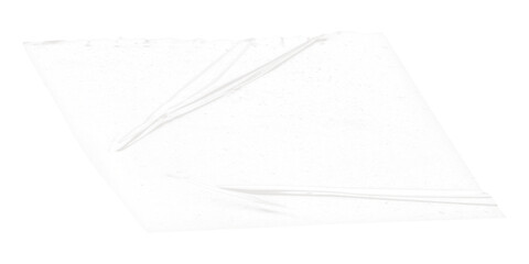 Poster - A slightly angled stack of white paper with a subtle texture against a plain black background surface