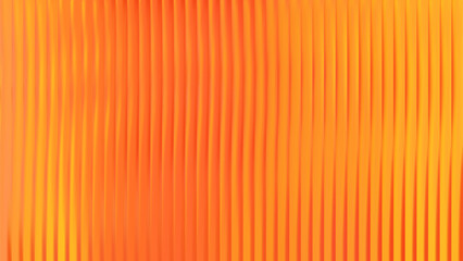 Poster - Yellow autumn color gradation ribbed fractal gradient background. Abstract warm palette with orange blur effect. Vector design for fall sale with seasonal tone.