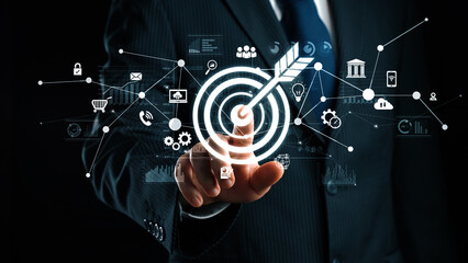 Poster - Target audience analysis, customer segmentation, personalized marketing, audience targeting strategies, and marketing efficiency improvement through smart customer profiling. Elide