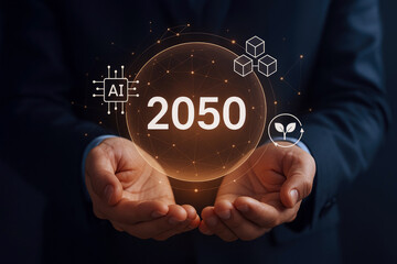 Poster - Futuristic vision of artificial intelligence and sustAInability future technology