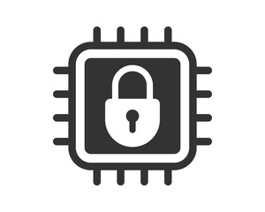Poster - Secure data concept. Illustrates information safety, cybersecurity, and privacy. Symbol of technology defense. Perfect for digital security projects.