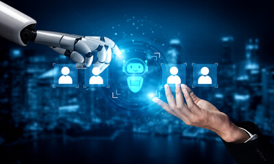 Poster - AI assistant collaborates with human team members to support workflow, boost efficiency, and enhance collaborative productivity in digital environments Vouch