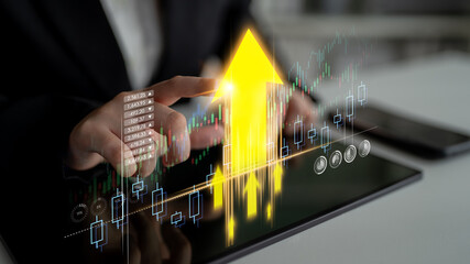 Poster - Strategic business planning drives growth, expansion, and innovation using metrics and roadmaps to ensure success in the future. Latch