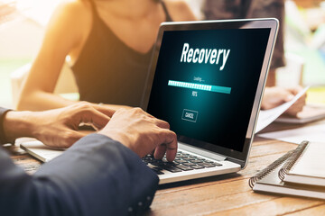 Poster - data backup restoration recovery restore data from cloud storage snugly and provide planned network reserve business data