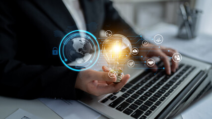 Poster - Big data and analytics support real-time insights, predictive modeling, and data-driven decisions for business intelligence and growth. Latch