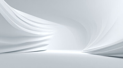 Poster - White abstract background, modern design vector illustration.