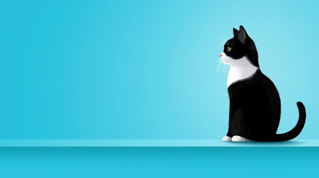 Stylized copy-and-paste icon with a minimalist cat silhouette, portraying the idea of replication in a playful way
