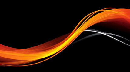 Poster - Black brown red burnt orange amber yellow gold white abstract background Color gradient ombre blend blur flow fluid. Noise grain mesh Bright light fire hot glitter neon glow Line wave Design