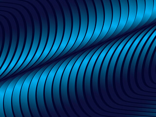 Aufkleber - Gradient blue abstract pattern on dark blue background, Perfect for certificate, banner, business card, flyer, advertisement, etc.
