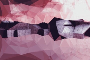 Poster - Digital image of abstract background