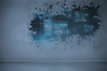 Poster - Splash showing technology interface