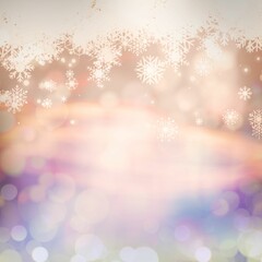 Wall Mural - glowing christmas background