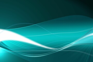 Poster - Abstract glowing black background