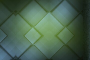 Poster - Overlapping semi-transparent squares are forming diamonds in flat design on transparent background