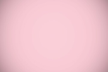Poster - Flat design pastel pink background is showcasing soft circular gradient vignette effect