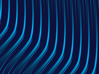 Aufkleber - Luxury Background with gradient wavy blue lines, with blue base color. Design templates for covers, certificates, websites, business cards, posters, banners, brochure layouts, wallpapers, etc.