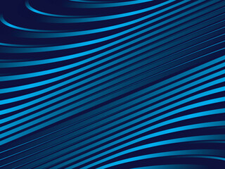 Aufkleber - Luxury Background with gradient wavy blue lines, with blue base color. Design templates for covers, certificates, websites, business cards, posters, banners, brochure layouts, wallpapers, etc.