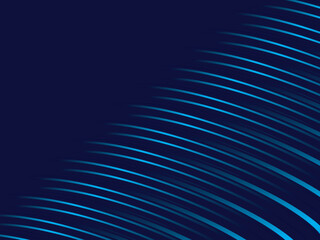 Aufkleber - Luxury Background with gradient wavy blue lines, with blue base color. Design templates for covers, certificates, websites, business cards, posters, banners, brochure layouts, wallpapers, etc.