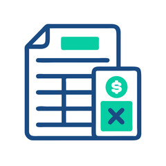 Poster - Expense report approval request for financial documentation review
