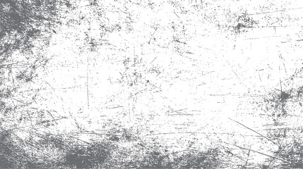 Poster - Distressed scratched texture background. Grunge edge frame with dust and scratch pattern. Vintage dirty design for overlays and print effects.