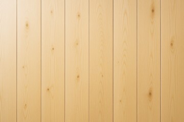Fototapete - Light wood plank wall background with natural grain pattern and soft lighting, ideal for abstract graphic design or texture-based projects.