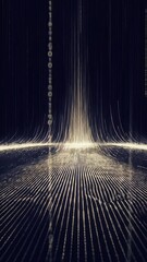 Abstract Binary Code Data Digital Technology Future Background