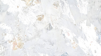 Poster - Captivating Abstract Expressionist Painting with Vibrant Splashes of Black and White Paint on Canvas