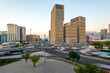 © hasan - Doha, Qatar - November 02, 2024: Msheireb Downtown skyline view. Al Diwan Street Doha