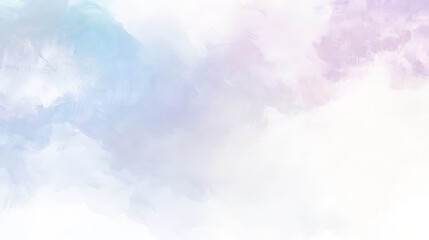 Aufkleber - Ethereal Watercolor Abstract Splash of Lavender Blue and Purple Hues