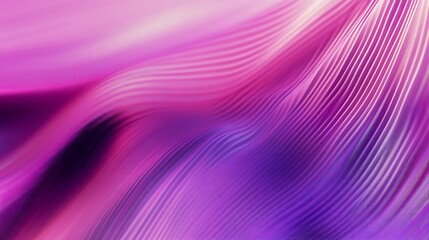 Wall Mural - abstract flowing waves of vibrant pink and purple with subtle ribbed texture