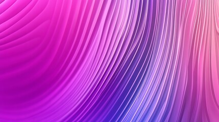 Wall Mural - abstract gradient flowing ribbons of pink and purple