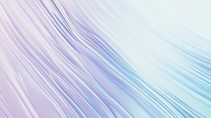 Wall Mural - abstract flowing lines with soft purple and blue gradient background