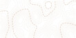 © AFROZAOPORNA - Topography golden wave line contour map background design. white background and golden line background. modern design Imitation geographical map vector illustration