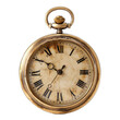 © Alfais - Antique pocket watch, aged brass