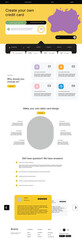 Credit Card Website Landing Page