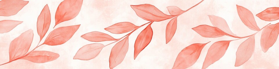 Poster - Exquisite Soft Pink Botanical Watercolor Design with Elegant Textures for Weddings and Celebrations